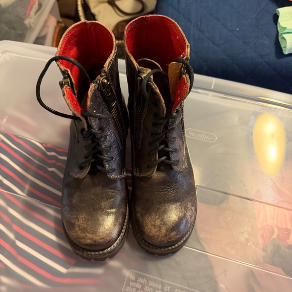 Bed Stu Brown Moto boots - Picture 1 of 3